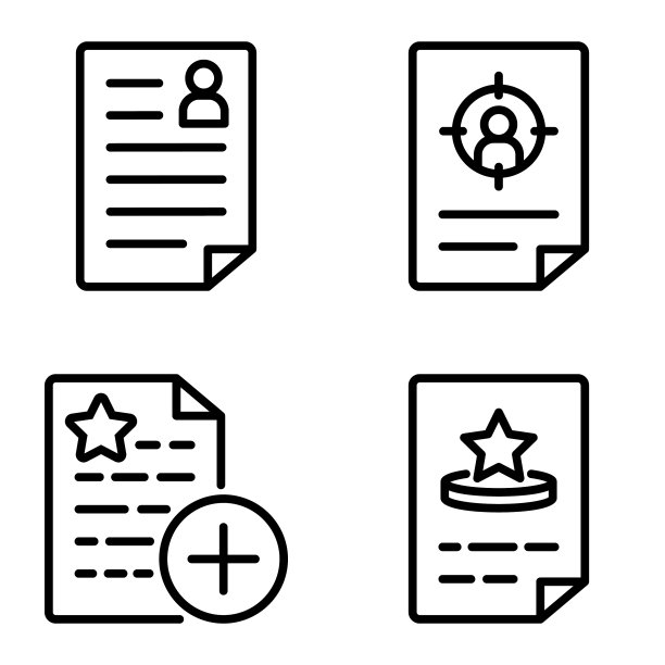 Docs1-2平面图标被隔离在白色背景上图片下载