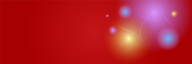 现代抽象的暗红色旗帜背景。一套美丽的圆浅红色彩色抽象宽横幅设计背景图片下载