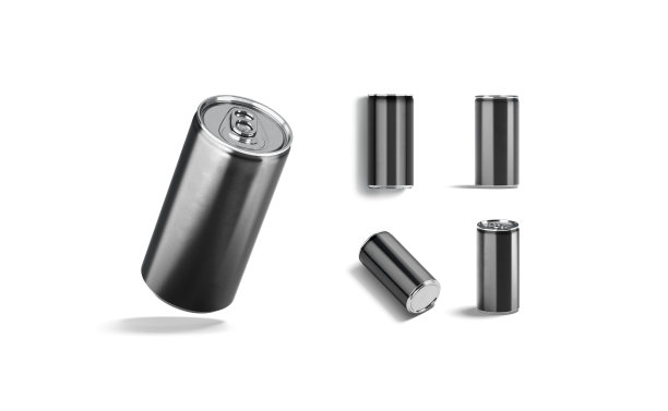 空白黑色铝280毫升苏打水可以模拟，不同的观点图片下载