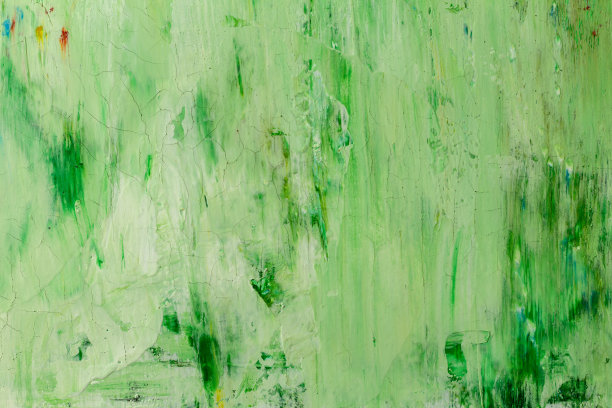 墙上刷上绿色的油漆图片下载