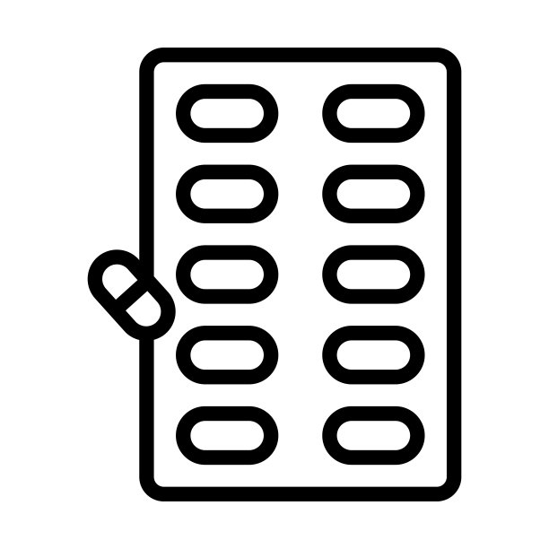 医学轮廓图标图片下载