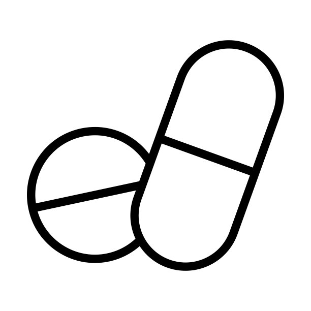 医学轮廓图标图片下载