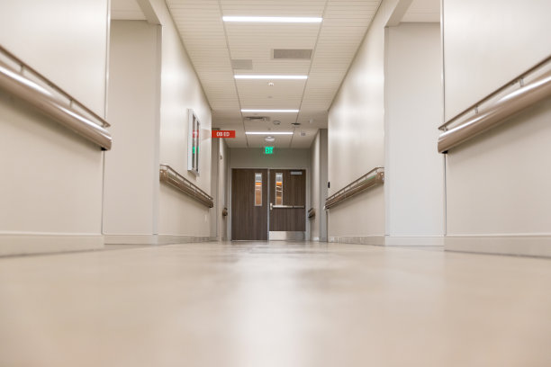 空的医院走廊图片下载