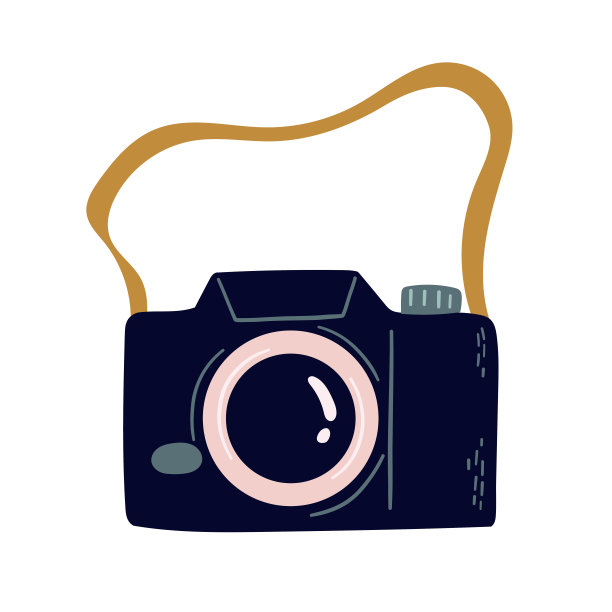 向量元素。平面相机图标图片下载