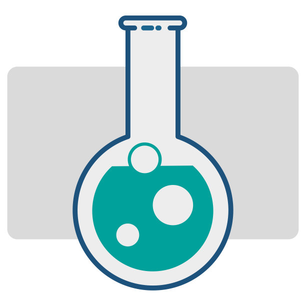 瓶化学。矢量插图。股票的形象。图片下载