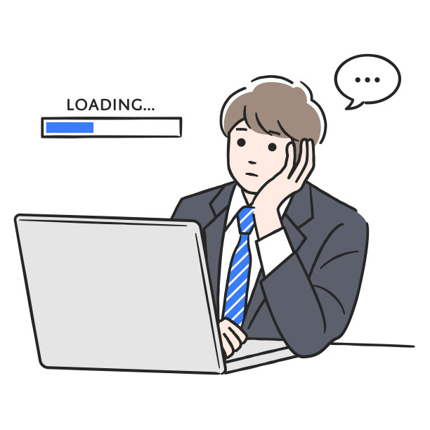 因为装载时间太长而厌倦等待的人图片下载