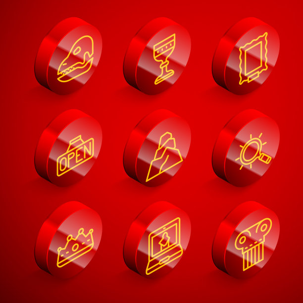 定线恐龙头骨中世纪高脚杯图图片下载