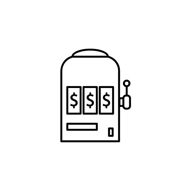 网页移动端老虎机线性图标图片下载
