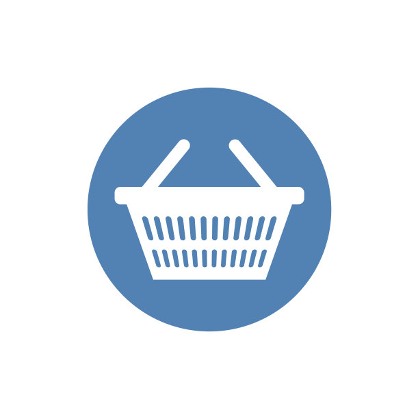 市场篮子图标设计模板eps 10图片下载