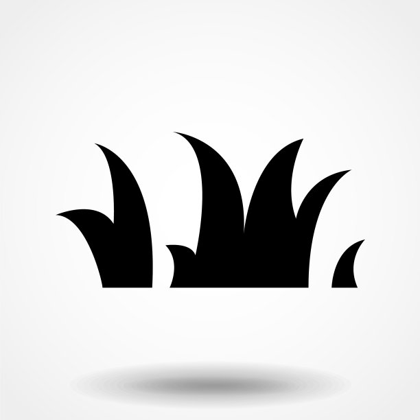 草图标在一个平面设计的黑色eps10颜色图片下载