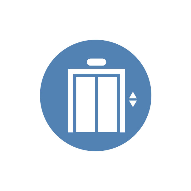 电梯图标隔离标志符号图片下载