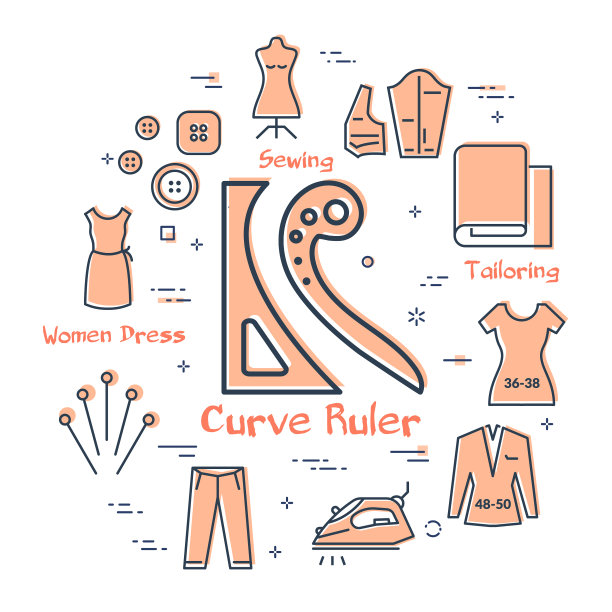 裁缝和缝纫的旗帜图片下载