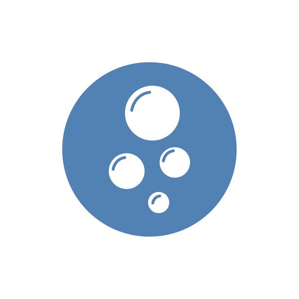 气泡图标孤立在白色背景艺术图片下载