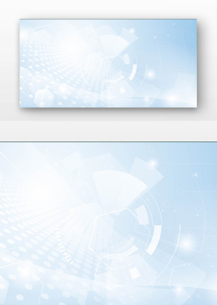 蓝色科技背景图片下载