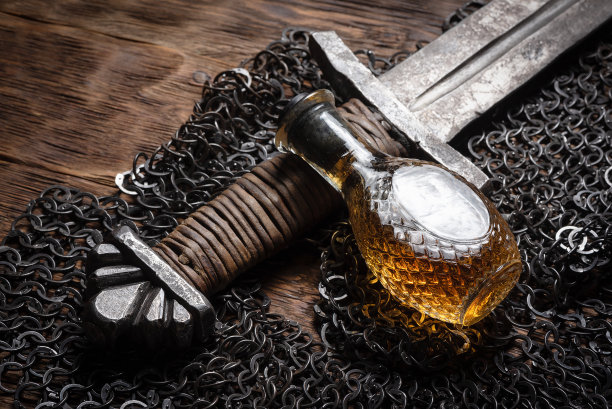 中世纪的背景。图片下载