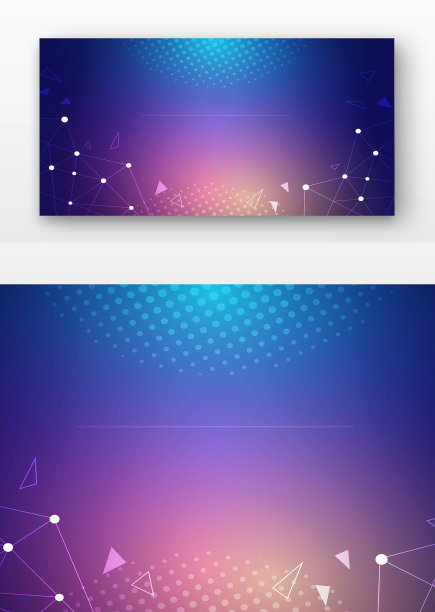 蓝紫色渐变科技背景图片下载