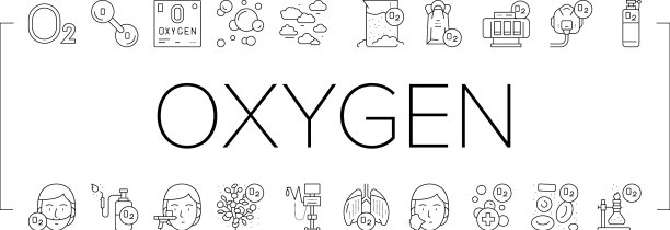 氧氧化学收集图标设置图片下载