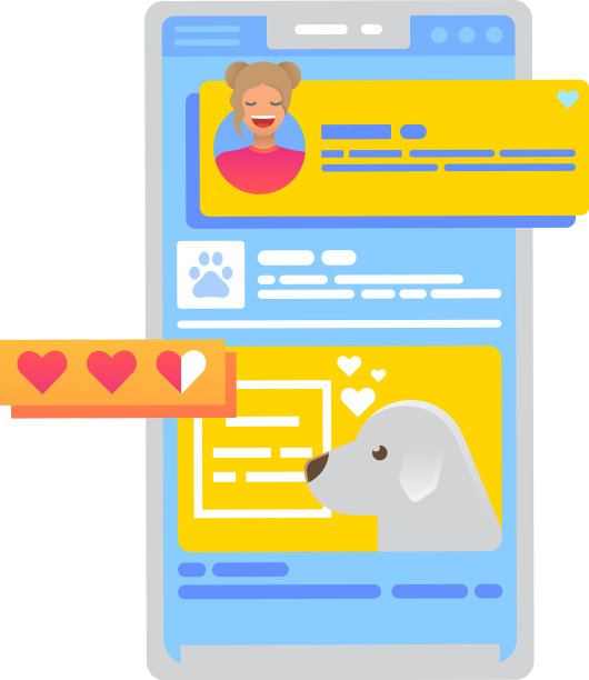 选择宠物保姆图标的手机应用程序图片下载