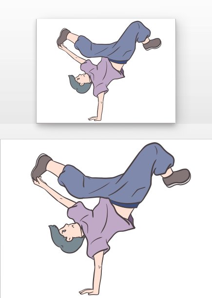 艺术班男孩跳街舞图片下载