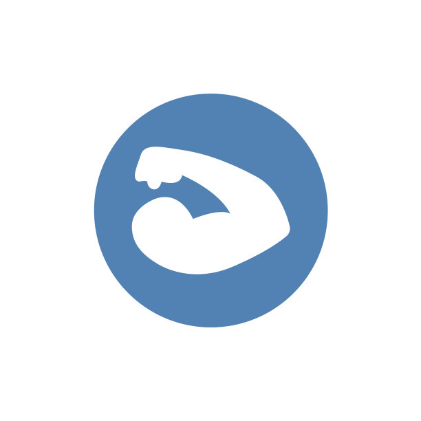 二头肌象征男人力量，象征肌肉锻炼图片下载