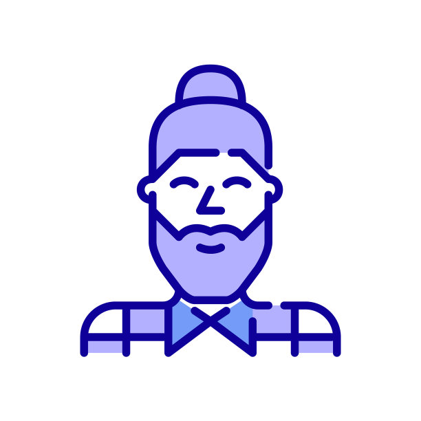 帅气的年轻潮人，梳着发髻图片下载