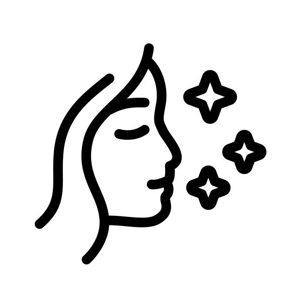 美容治疗面部化妆护肤面部图片下载