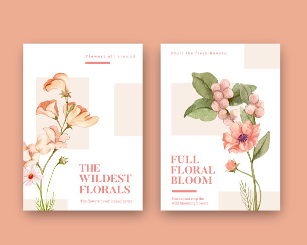 带野花的Instagram模板图片下载