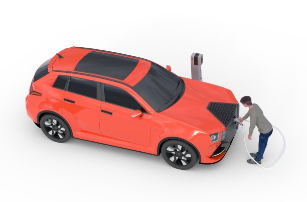 电动汽车充电图片下载