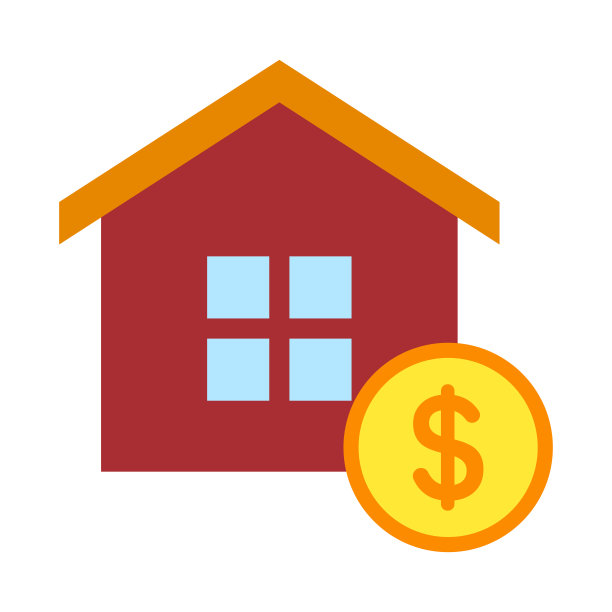 家庭和金钱图标。图片下载