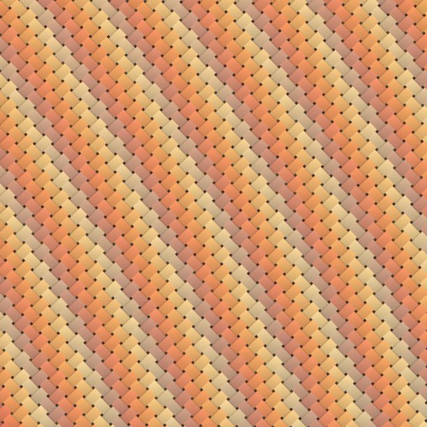 交错纤维方格表面元素柳条塑料编织图案纹理背景。图片下载