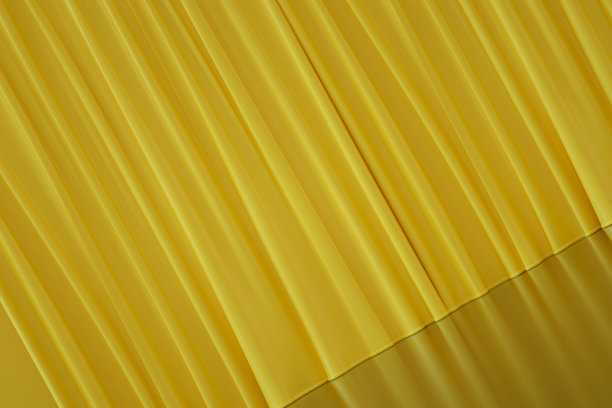 黄色的窗帘背景图片下载