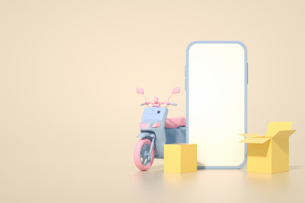 网购、快递、滑板车、摩托车、供应链、智能手机模型、交通运输、移动应用、电子商务图片下载