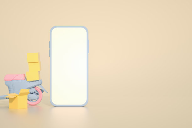 网购、快递、滑板车、摩托车、供应链、智能手机模型、交通运输、移动应用、电子商务图片下载