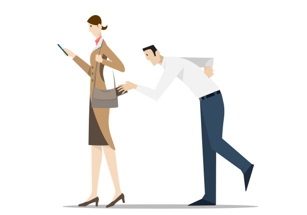 扒手偷钱包图片下载