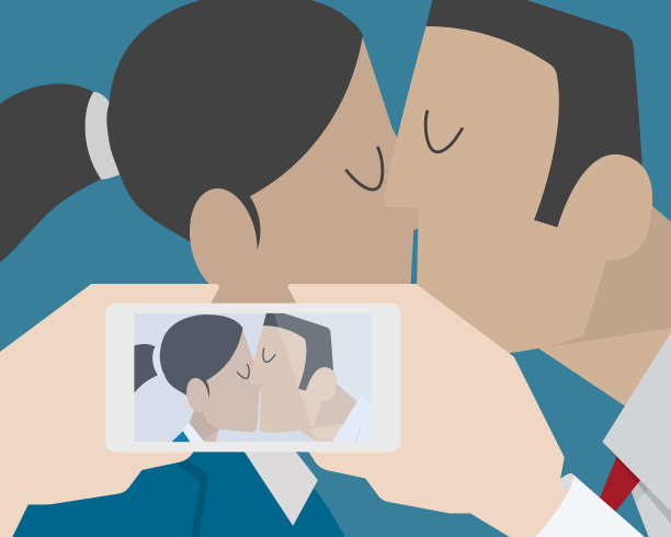 浪漫自拍图片下载