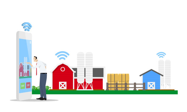 智能农业的概念图片下载