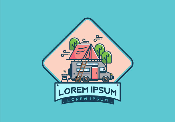 屋顶汽车露营公寓图片下载