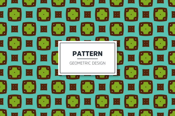 无缝图案与几何色彩艺术图片下载