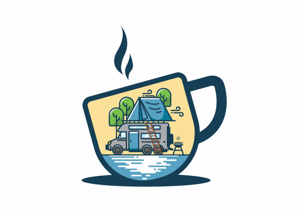 屋顶汽车露营公寓图片下载