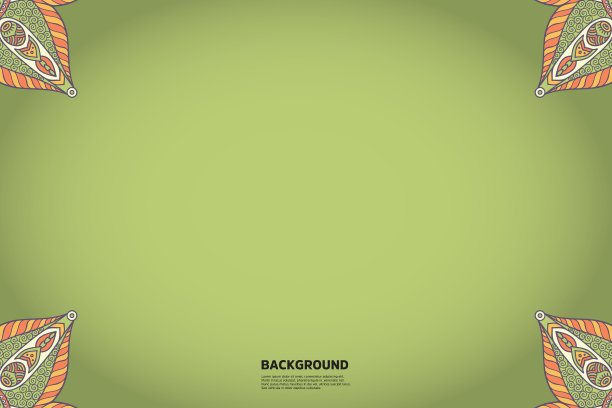 五彩缤纷的民族背景与曼荼罗卡图片下载