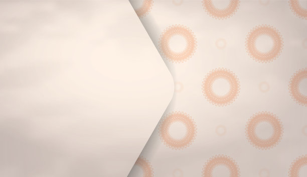 豪华的明信片在米色空间图片下载