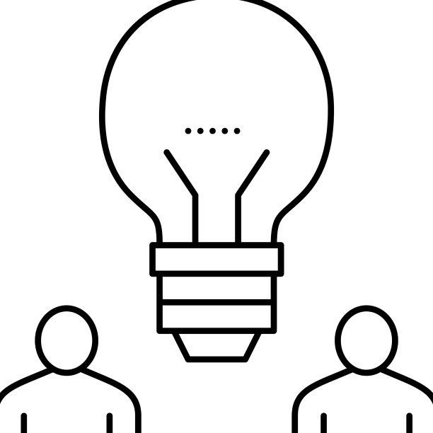 同事想法线图标图片下载