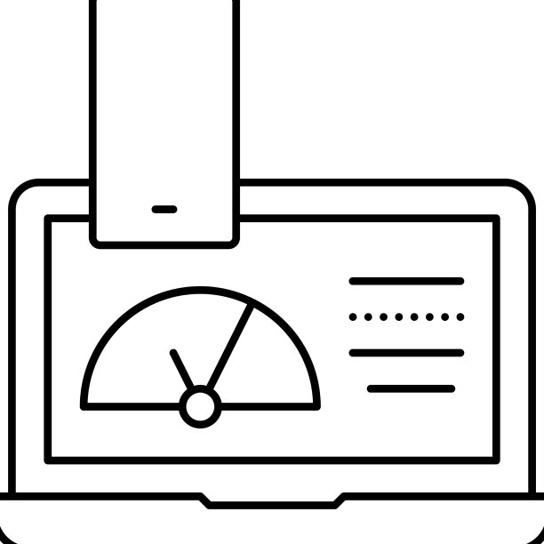 工作过程电子设备线图标图片下载
