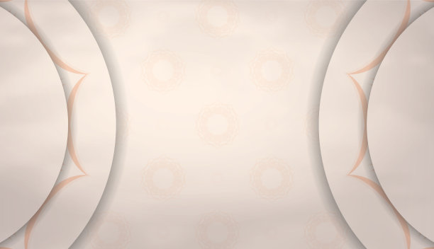 豪华的米色横幅与您的文本的地方图片下载