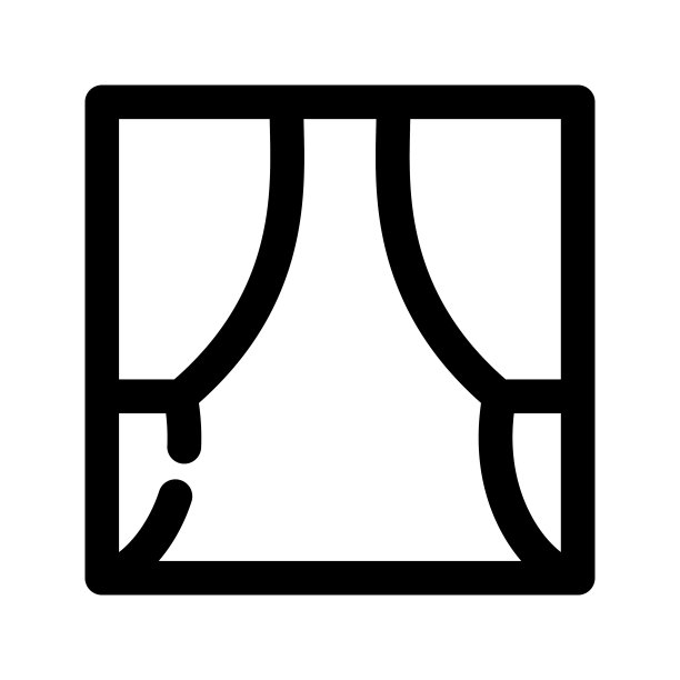 窗帘图标图片下载