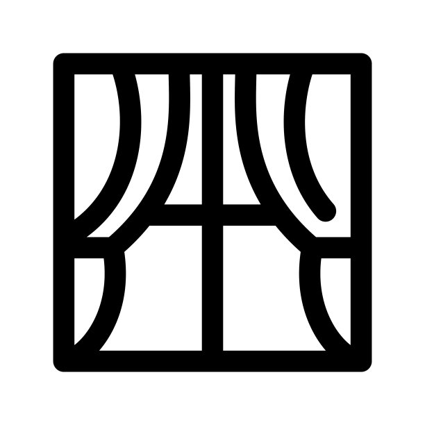 窗帘图标图片下载