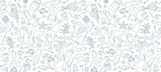 不使用塑料，拯救地球，零浪费。拯救海洋，生态问题图片下载