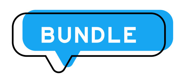 演讲横幅和蓝色阴影与字束在白色背景图片下载