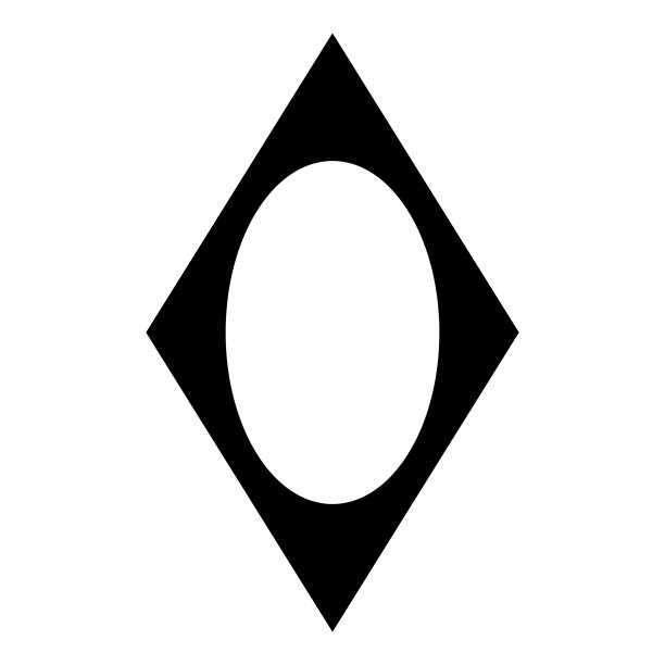 菱形平面图标孤立在白色背景图片下载