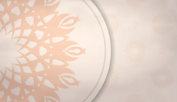 豪华的明信片在米色空间图片下载